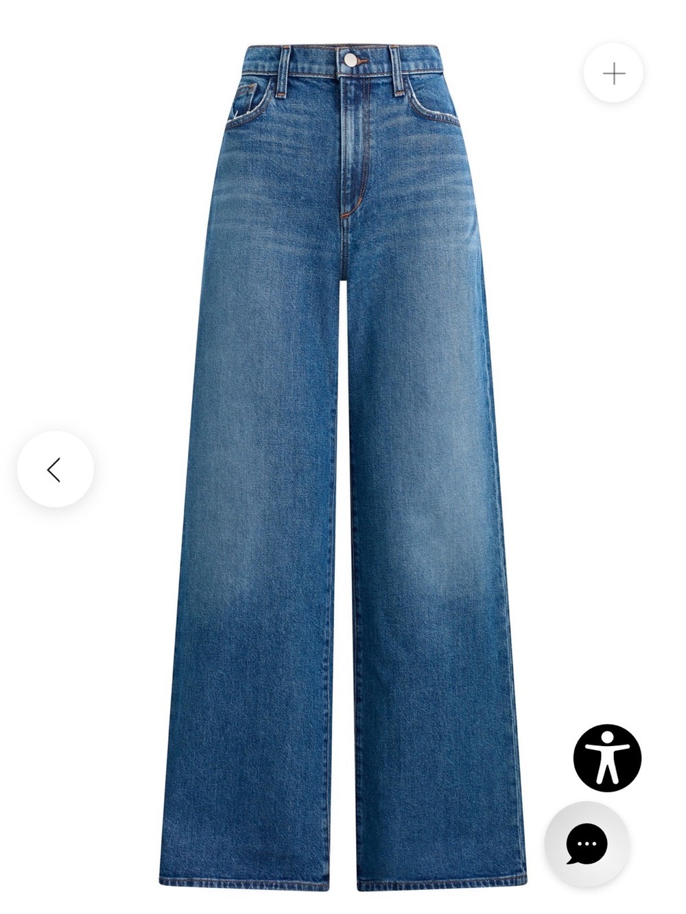 Joes Jeans Mia Wide-Leg High-Rise in Zeal